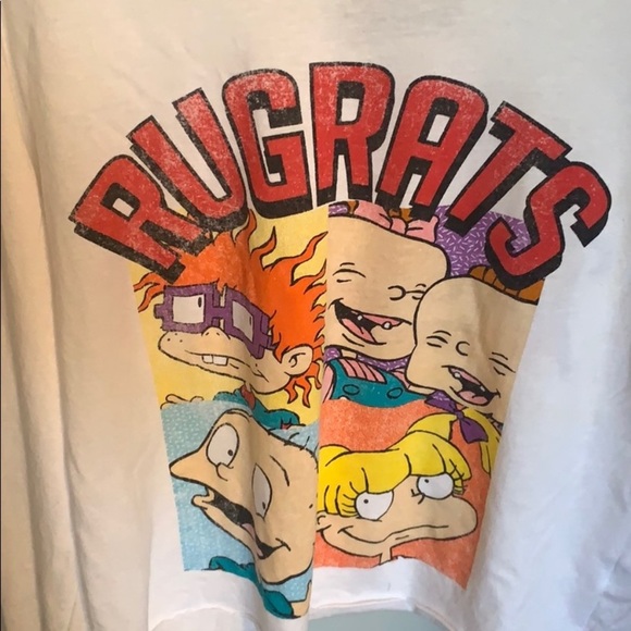 Rugrats slouchy off the shoulder long sleeve tee - Picture 7 of 8